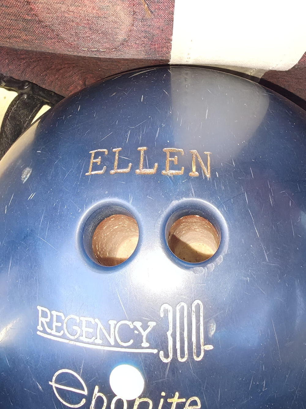 Regency 300 Ebonite Bowling Ball - Navy Blue